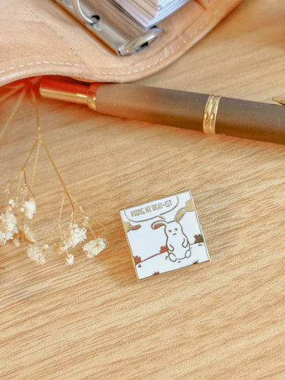 Planner Magnet | Bean Bunny Doing Okay