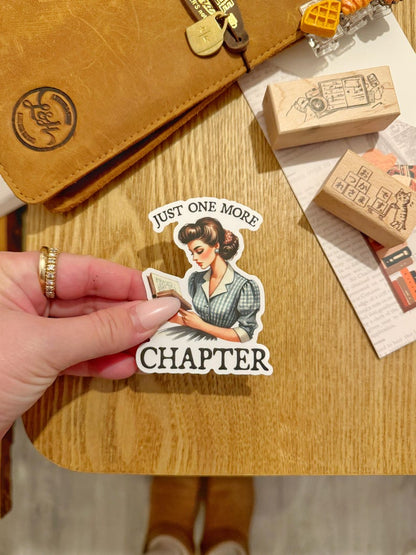 Book Vintage Vinyl Stickers