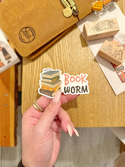 Bookshelf Vinyl Stickers