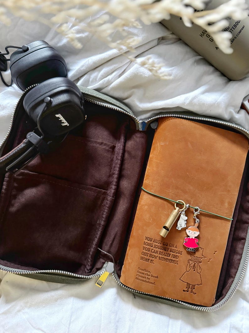 Canvas Traveler's Notebook Pouches