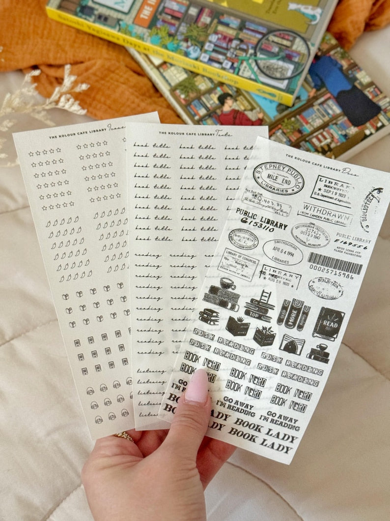 Bookish Set | Bookworm Reading Themed Kit