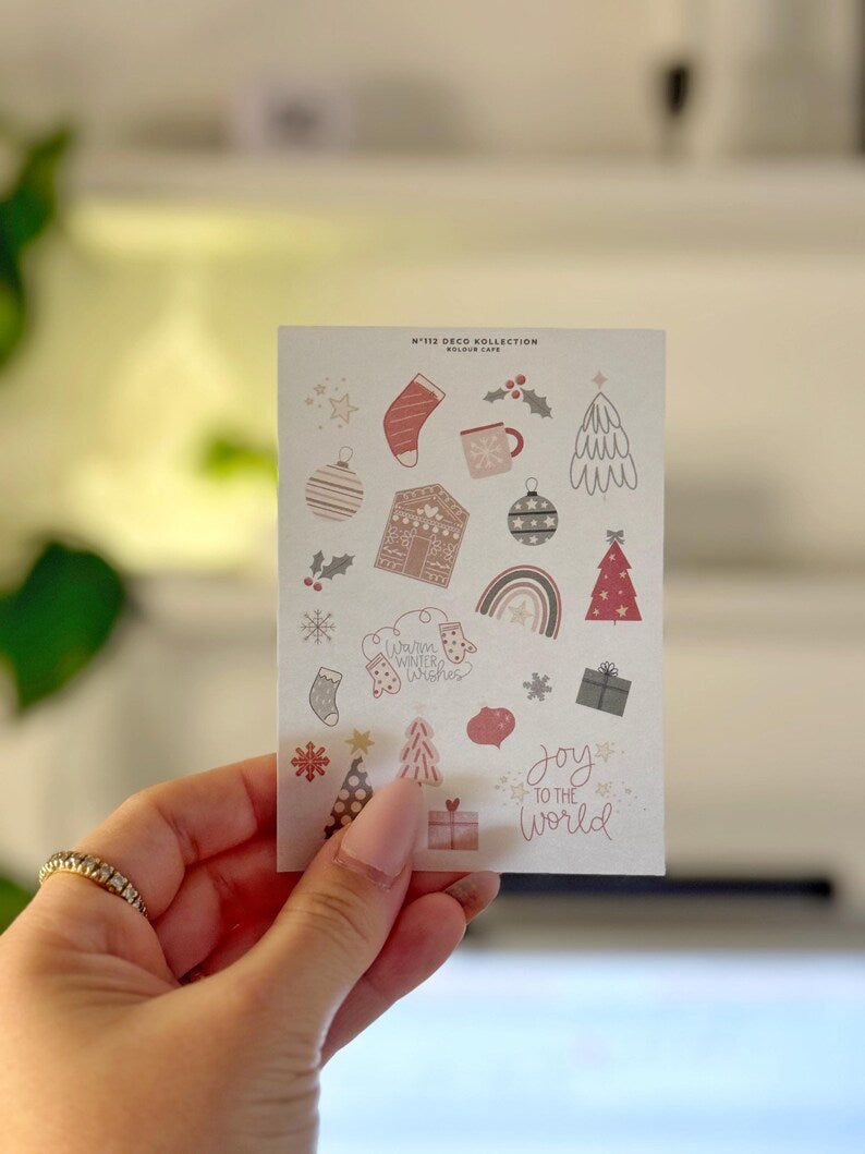 Christmas Doodles Stickers | DK11 12