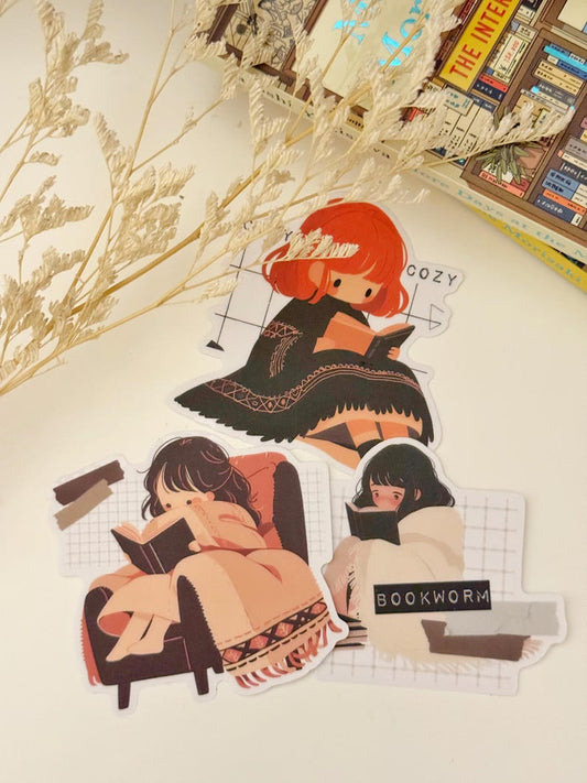 Cute Book Stickers