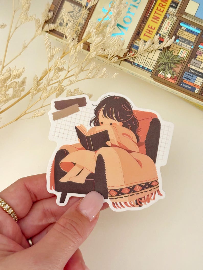 Cute Book Stickers