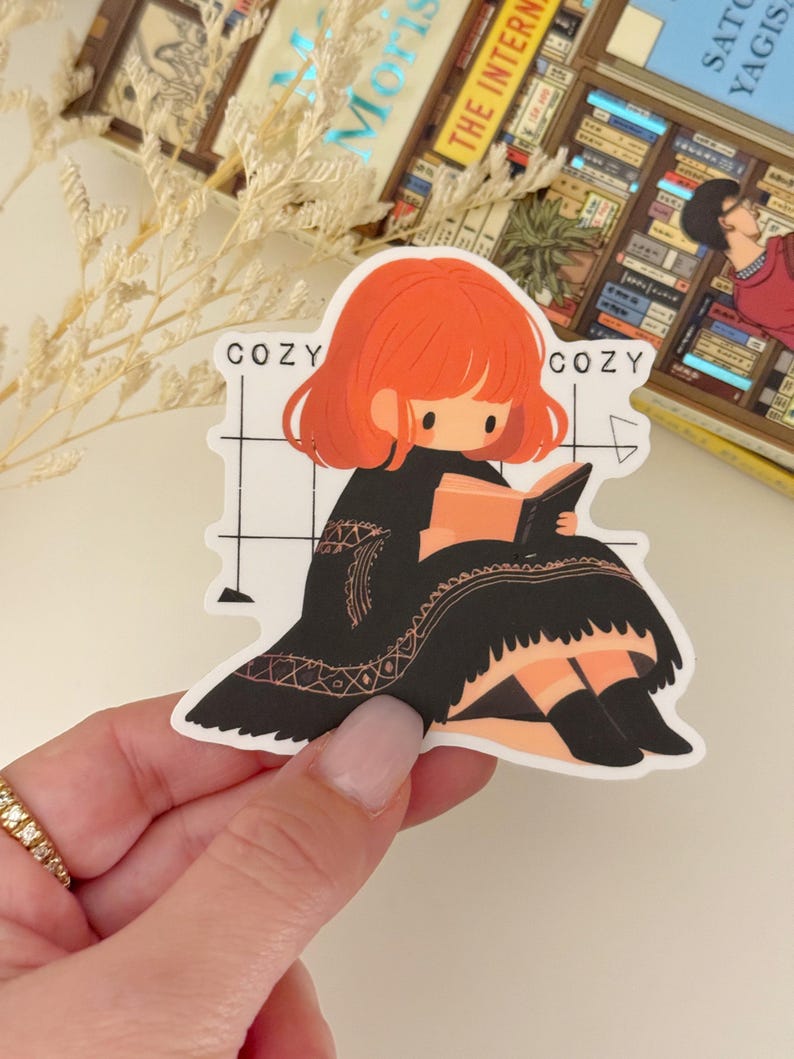 Cute Book Stickers