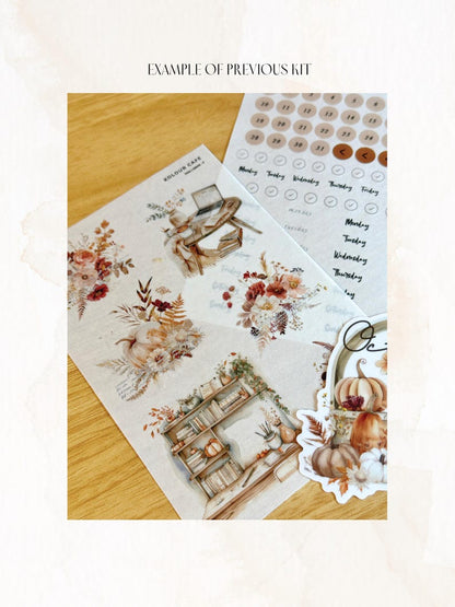 Monthly Planner Subscription Kit