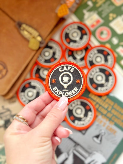 Stick On Embroidered Patch | Coffee Patch