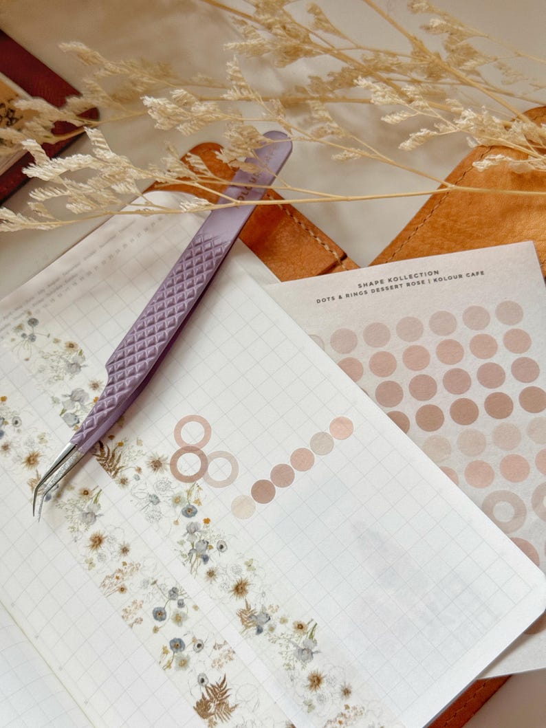 Planner Dots and Rings Washi Stickers | Moderns