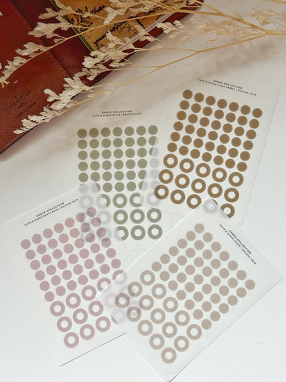 Planner Dots and Rings Washi Stickers | Moderns