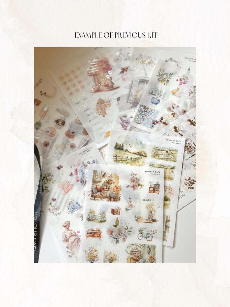 Monthly Planner Subscription Kit