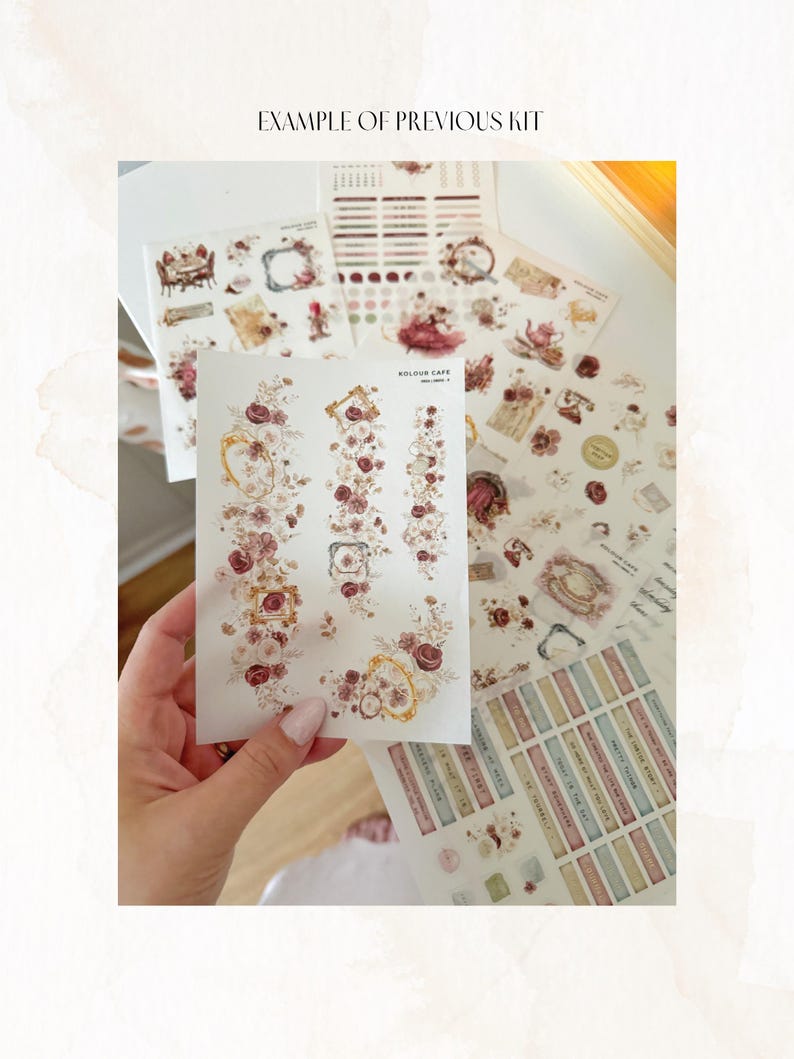 Monthly Planner Subscription Kit