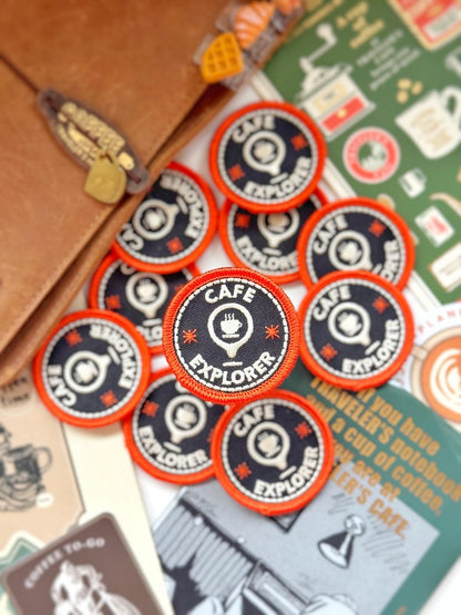 Stick On Embroidered Patch | Coffee Patch