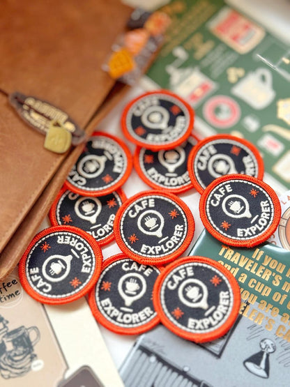 Stick On Embroidered Patch | Coffee Patch