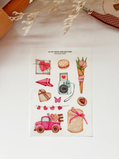 Valentines Day Stickers | N130 to N133