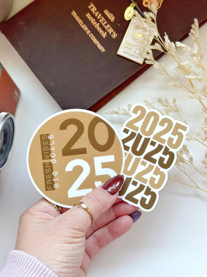 2025 Vinyl Sticker