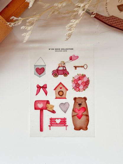 Valentines Day Stickers | N130 to N133