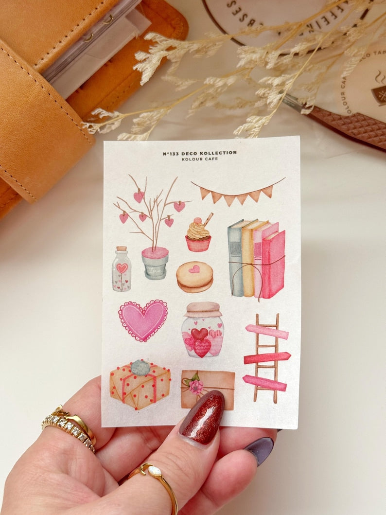 Valentines Day Stickers | N130 to N133
