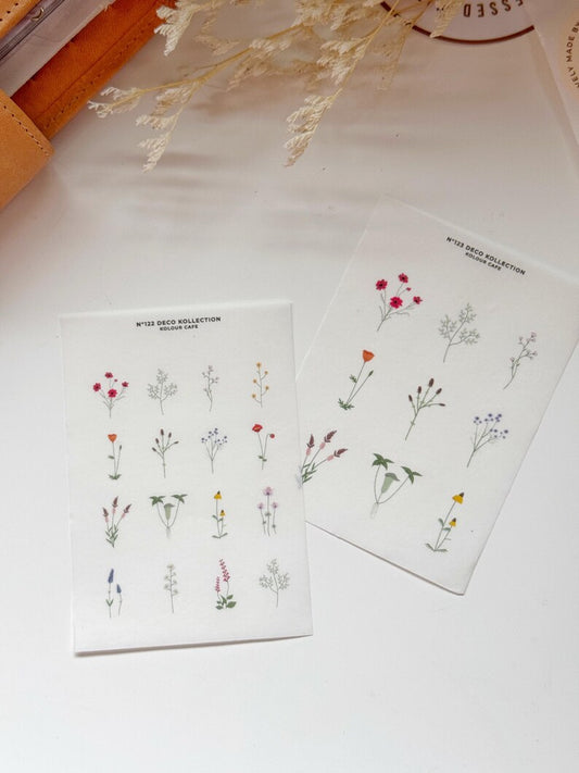 Wildflower Stickers | N122 N123