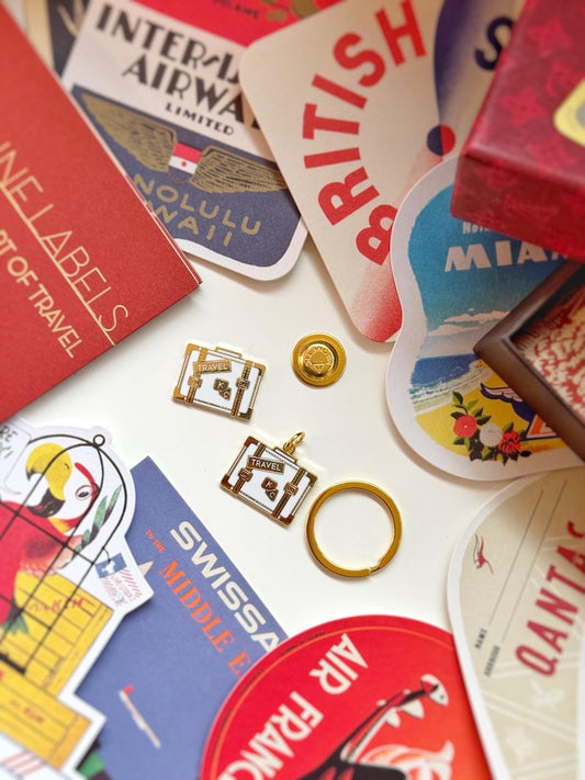 Planner Magnet Charm | Suitcase