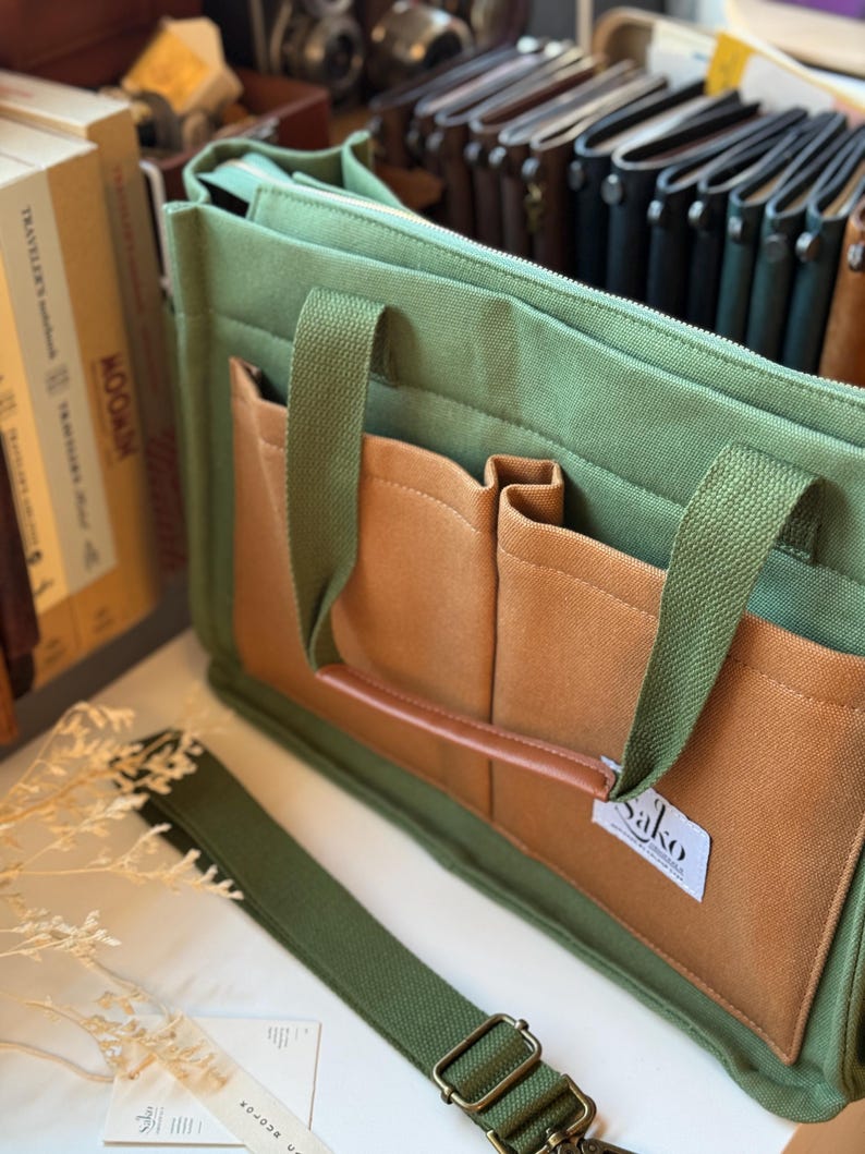 Sako Canvas Planner Tote Bag