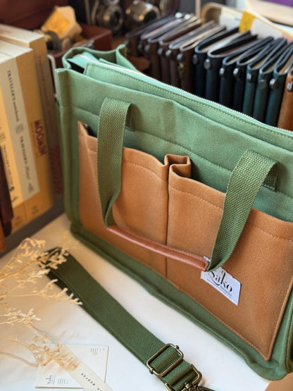 Sako Canvas Planner Tote Bag
