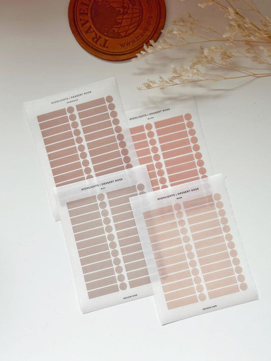Planner Dots and Rings Washi Stickers | Moderns