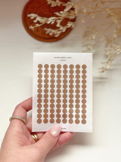 Planner Dots Washi Stickers | Cofi Palette