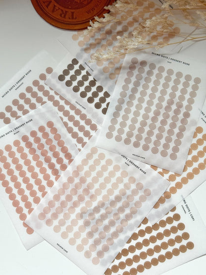 Planner Dots Washi Stickers | Cofi Palette