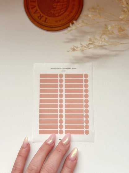 Planner Dots and Rings Washi Stickers | Moderns