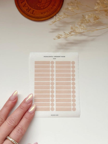 Planner Dots and Rings Washi Stickers | Moderns