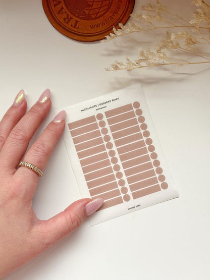 Planner Dots and Rings Washi Stickers | Moderns