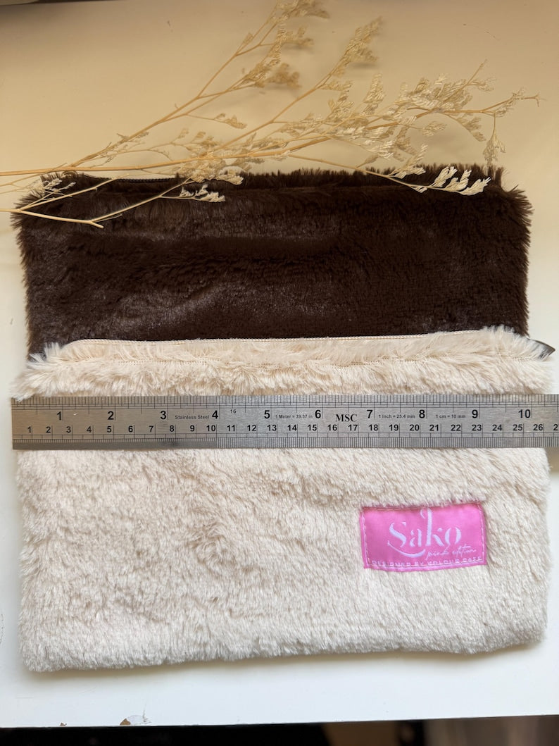 Teddy Zipped Pen Pouch