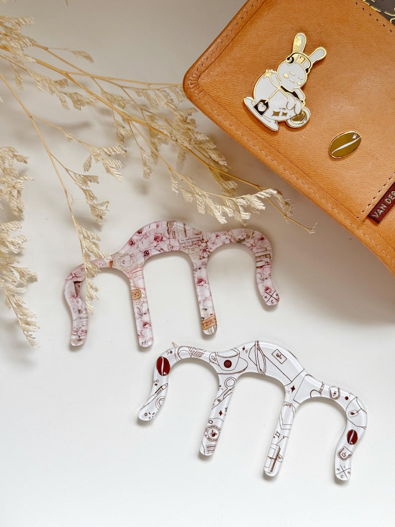 Beige Acrylic Page Holder