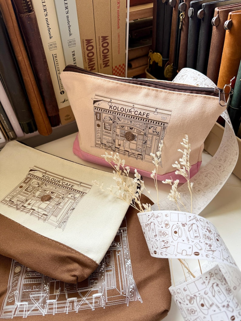 Large Canvas Pen Pouch
