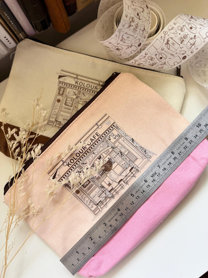 Large Canvas Pen Pouch