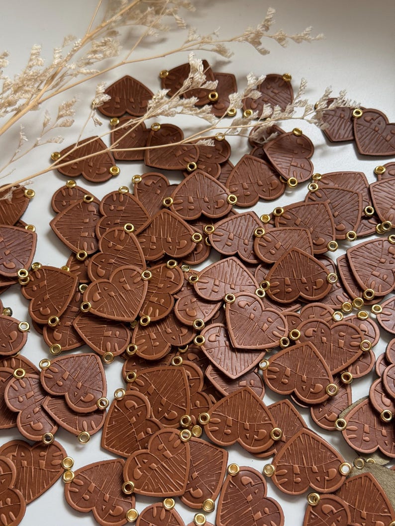 Leather Planner Charm | Cafe Planning