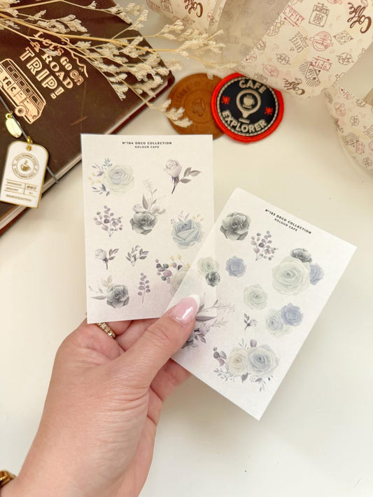 Floral Watercolor Stickers | N163 N164