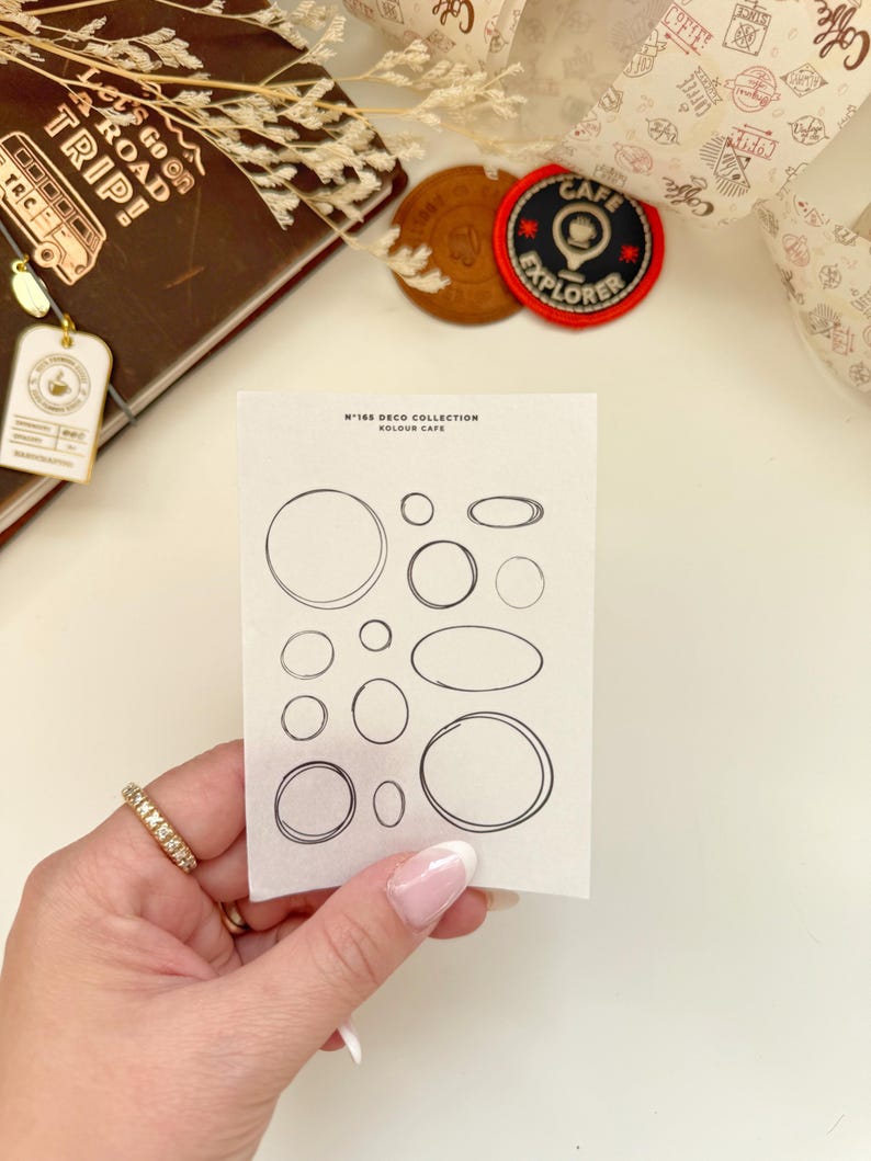 Line Art Doodle Stickers | N165 N166