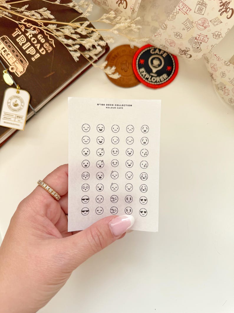Line Art Doodle Stickers | N165 N166