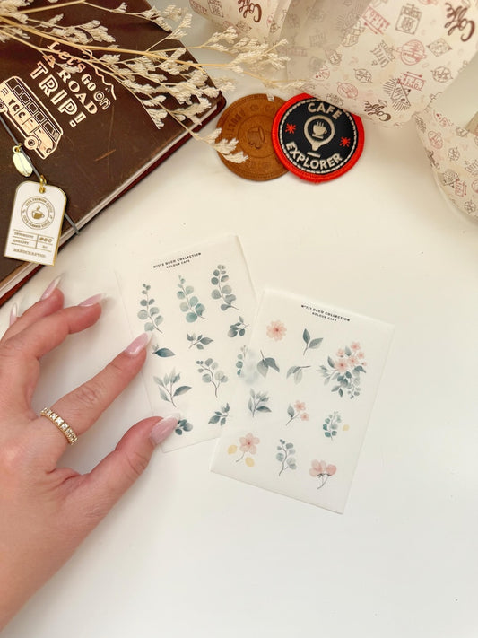 Floral Watercolor Stickers | N171 N172