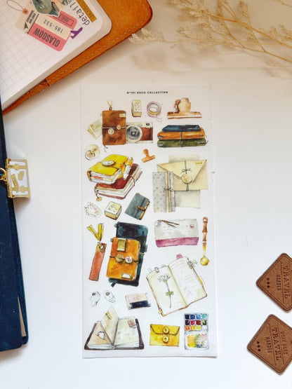 Travelers Notebook Stickers | DK190 191 192