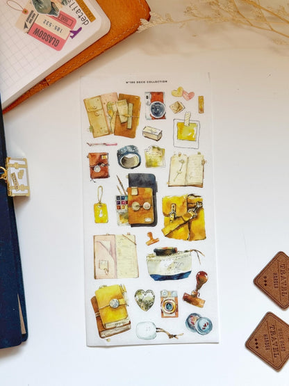Travelers Notebook Stickers | DK190 191 192