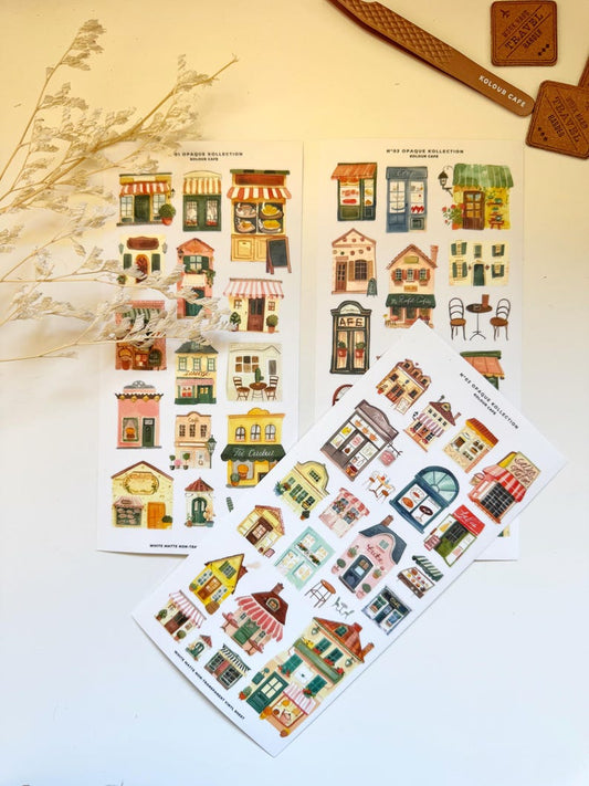 Little Cafe Stickers | OPK N01-03