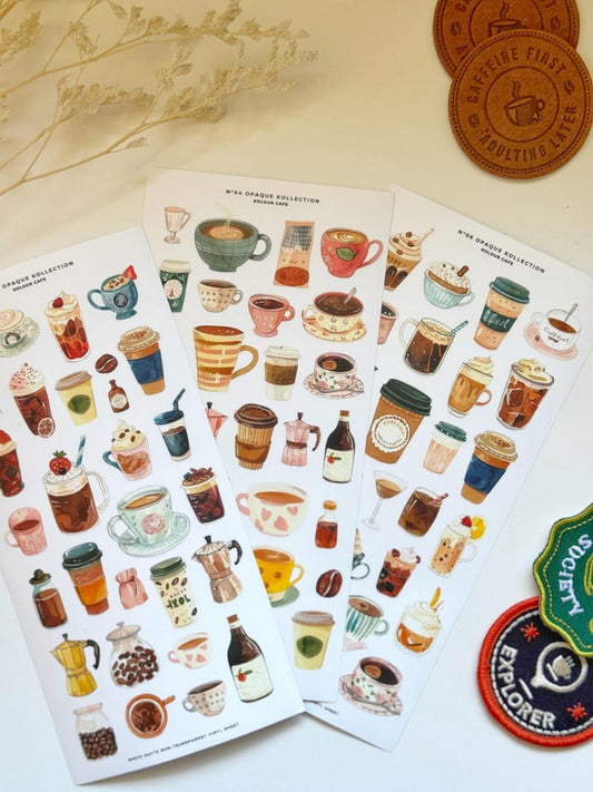 Cafe Stickers | OPK N04-06