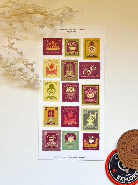 Coffee Postal Stamps | OPK 18