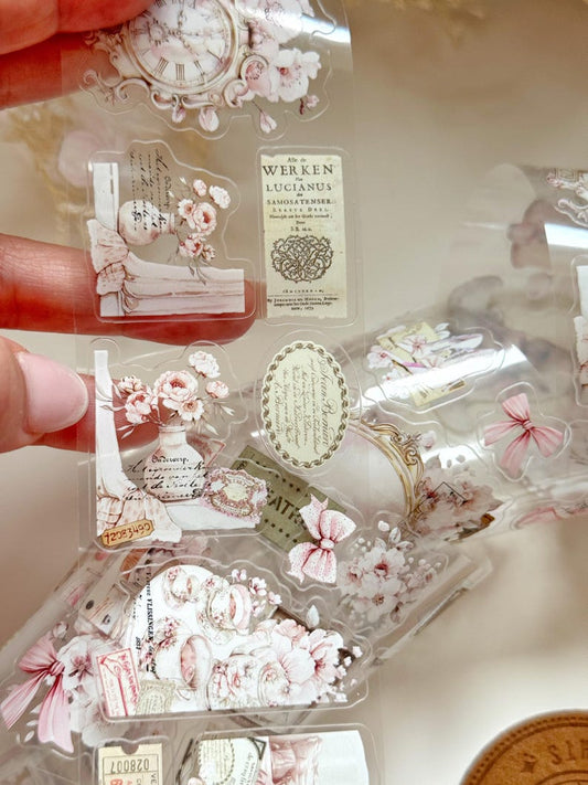 Pink Florals PET Tape | Issue 021