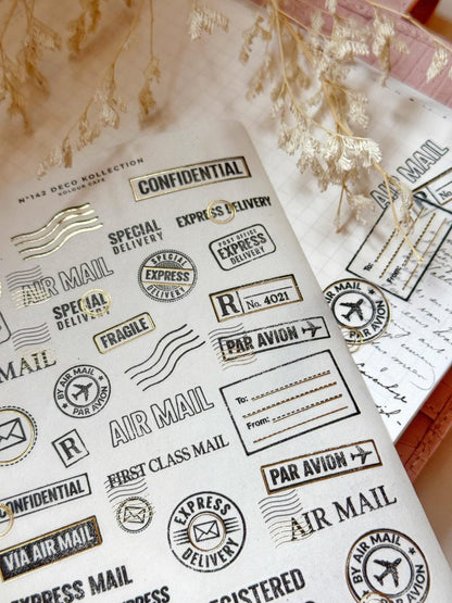 AirMail Postal Stamps (N142)
