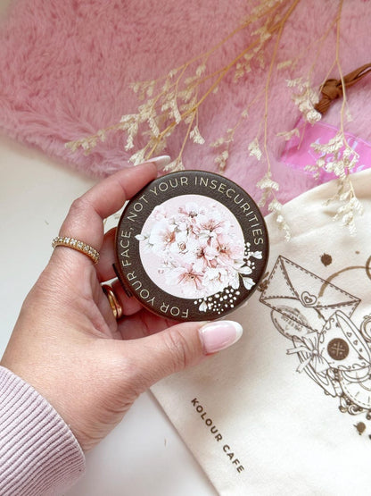 Gorgeous Girl Gift Set – Floral Mirror, Bag Hook & Pink Socks