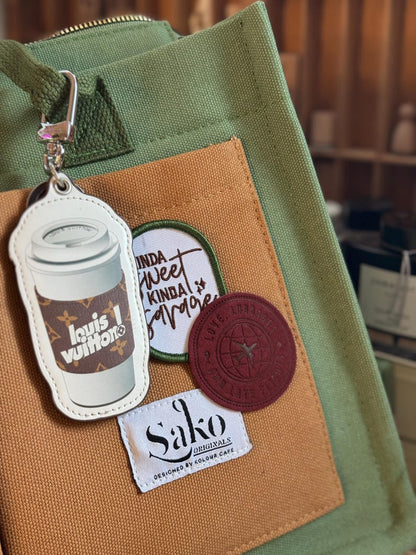 Stick On Embroidered Patch | Love is the Destination