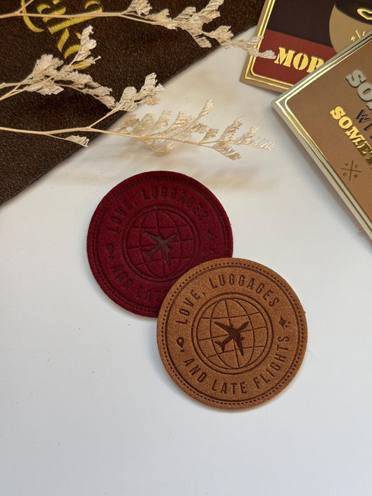 Stick On Leather Patch | Flight Luggage